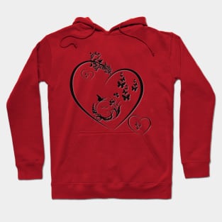 Butterflies Heart Hoodie